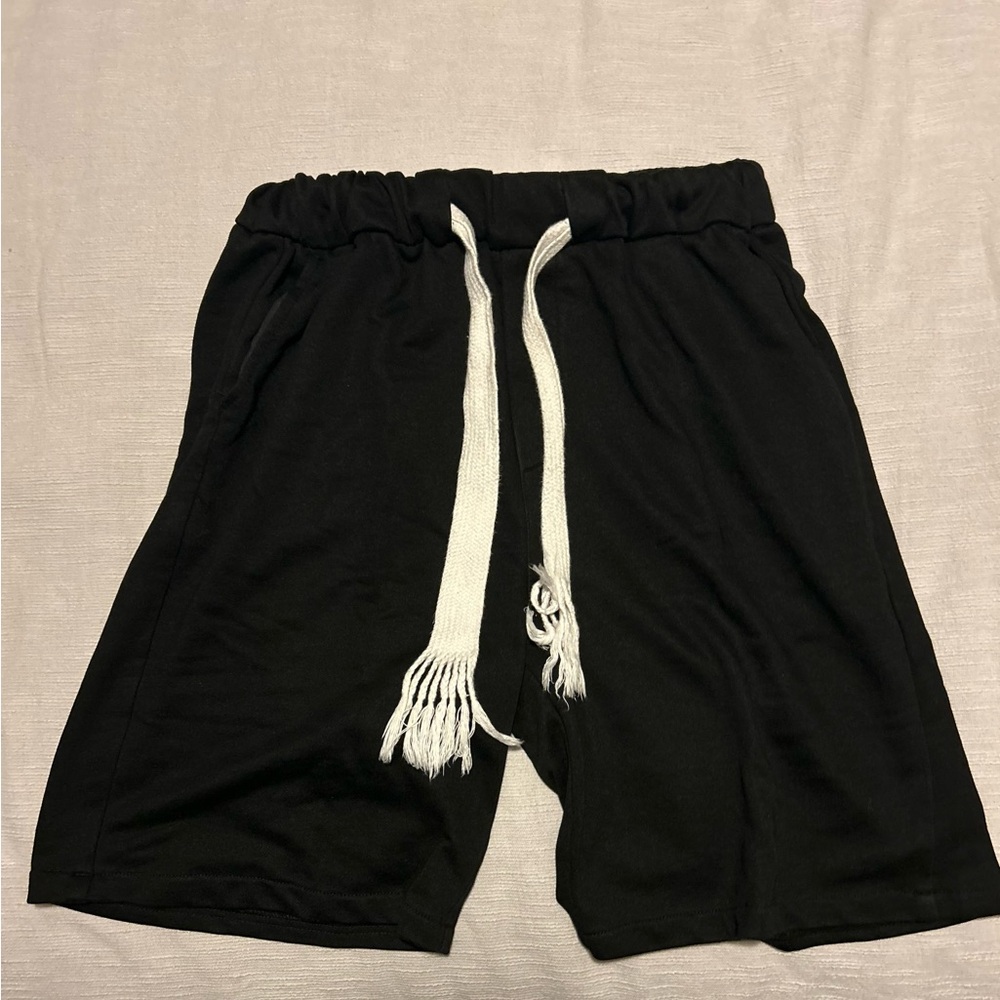 Black “Copping Zone” Shorts